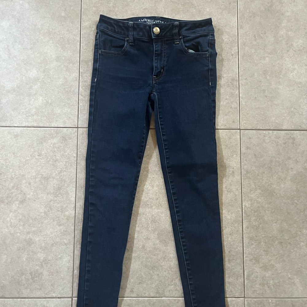 American Eagle Outfitters Super Stretch Jegging Women’s Size 2 Dark Denim Jeans